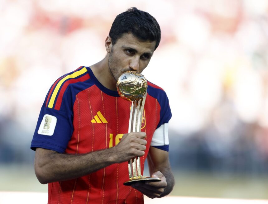 Rodri: Otra exhibición del Balón de Oro, el mejor jugador del Mundial