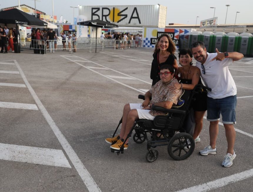 Brisa, un festival inclusivo en Málaga: “Esto es como una experiencia VIP” Brisa, un festival inclusivo en Málaga: “Esto es como una experiencia VIP”