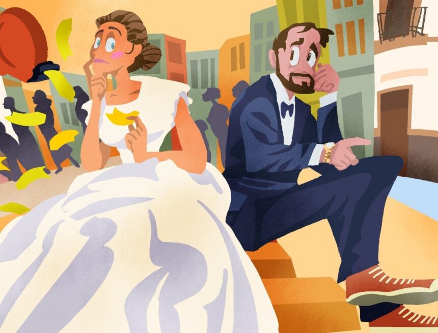 Atasco de bodas en el Registro Civil de Málaga, con citas que ‘vuelan’ en 30 minutos