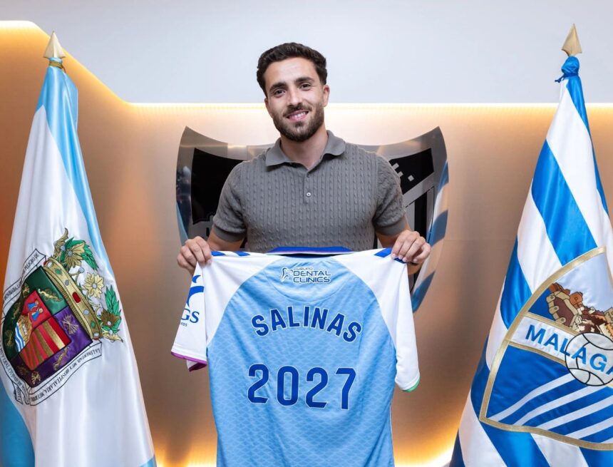 El Málaga CF hace oficial el fichaje de José Salinas