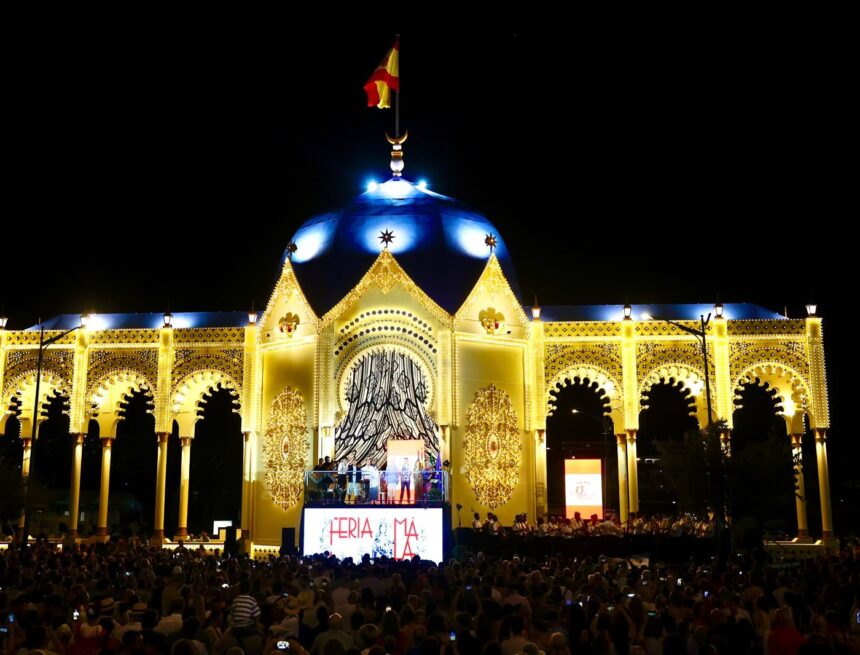 El Real de la Feria de Málaga ya es una fiesta radiante