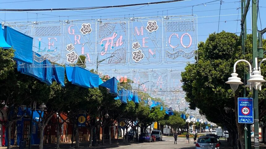 La Feria de Málaga encenderá 2,3 millones de luces sostenibles en el Real de Cortijo de Torres