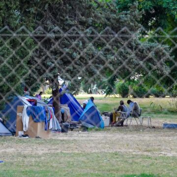 Alertan del crecimiento de un asentamiento en el Parque Carniceros del Polígono Alameda