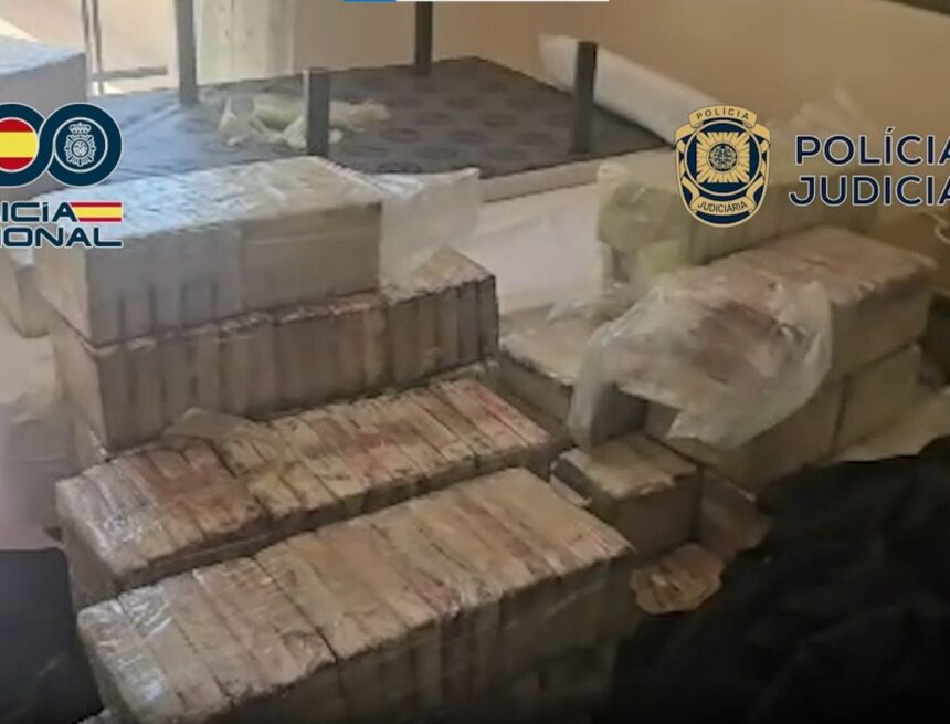 Golpe al narcotráfico en la provincia de Málaga: interceptan más de tres toneladas de cocaína