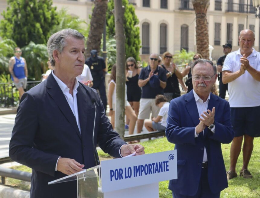 Feijóo afirma que el Gobierno tenía datos de la «ocupación» de Ceuta