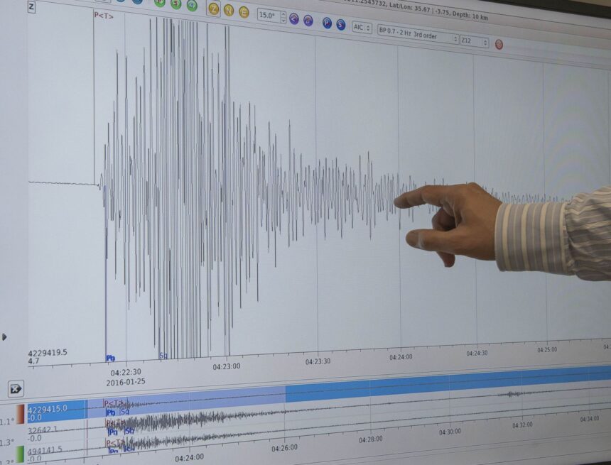 El terremoto de Granada se deja sentir con fuerza en Málaga