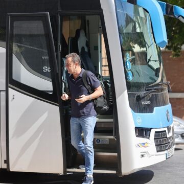 José María Muñoz lidera la expedición del Málaga CF a Madrid José María Muñoz lidera la expedición del Málaga CF a Madrid