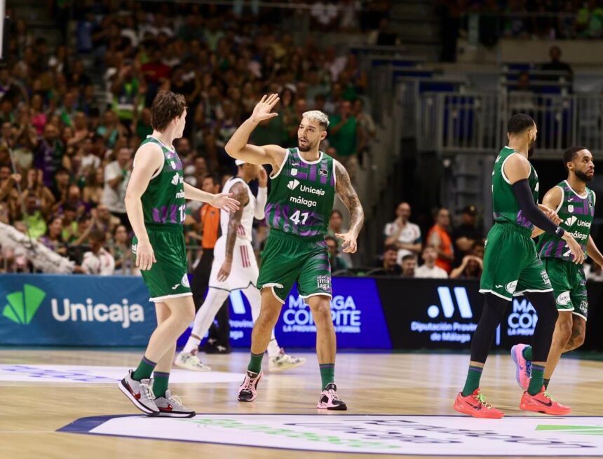 El Unicaja-Real Madrid, en fotos