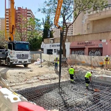 La obra del Metro al Civil en Málaga empieza a 'tapar' el túnel entre Hilera y Eugenio Gross La obra del Metro al Civil en Málaga empieza a ‘tapar’ el túnel entre Hilera y Eugenio Gross