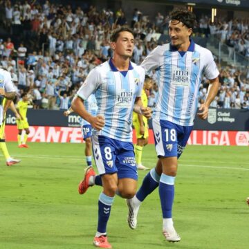 El Málaga CF-Villarreal CF, en fotos