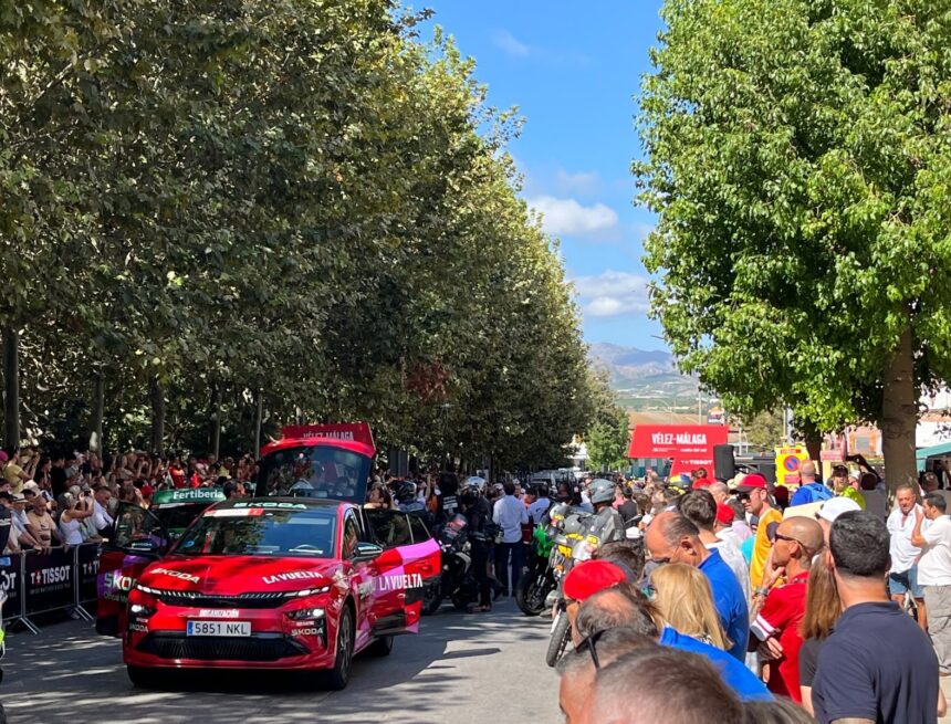 La Vuelta Ciclista 2026 a su paso por Málaga, en directo