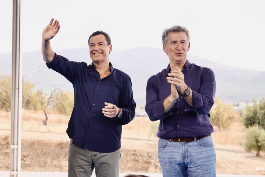 Feijóo y Moreno prometen acabar con el crimen organizado en la Costa del Sol