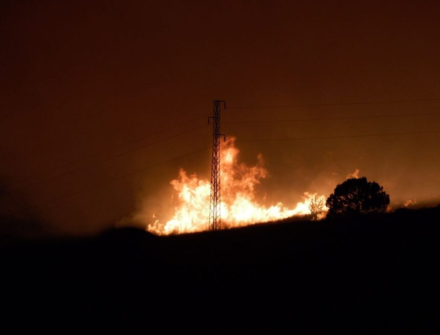 Declarado un incendio en Igualeja junto al Parque Nacional Sierra de las Nieves