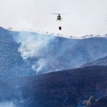 El incendio de Benahavís se cobra la vida de un hombre de 78 años que sufrió quemaduras