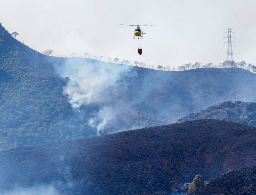 El incendio de Benahavís se cobra la vida de un hombre de 78 años que sufrió quemaduras El incendio de Benahavís se cobra la vida de un hombre de 78 años que sufrió quemaduras