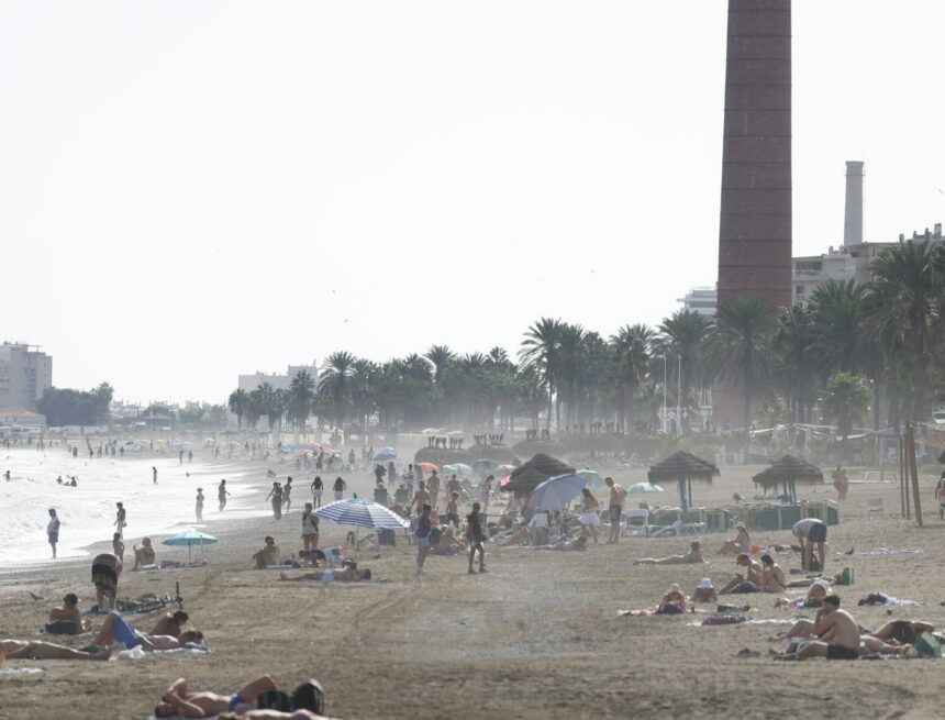 Del calor a la lluvia, con una Dana que pone en alerta al interior de la provincia de Málaga