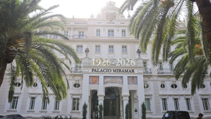 De tribunales a un hotel de lujo: el Miramar de Málaga celebra su centenario