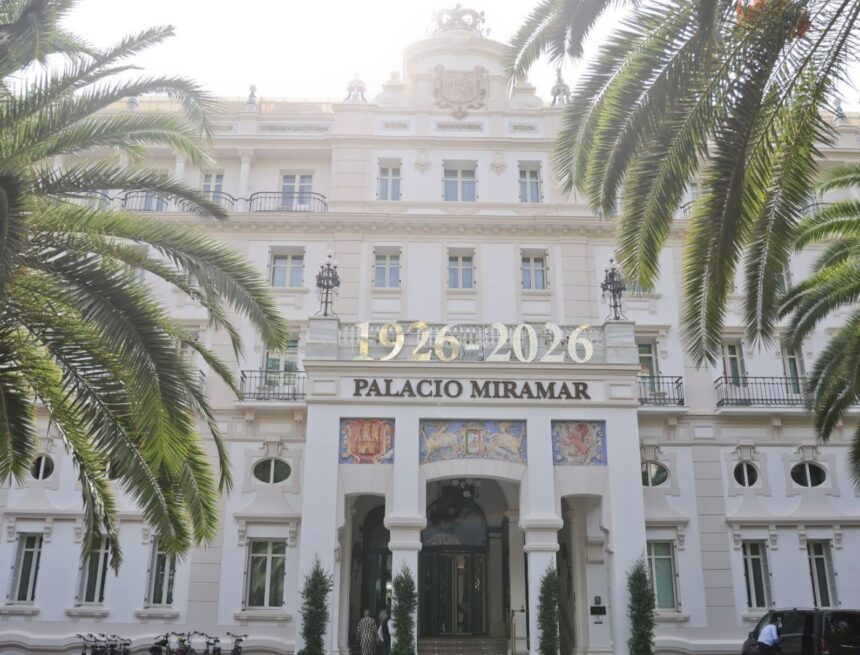 De tribunales a un hotel de lujo: el Miramar de Málaga celebra su centenario