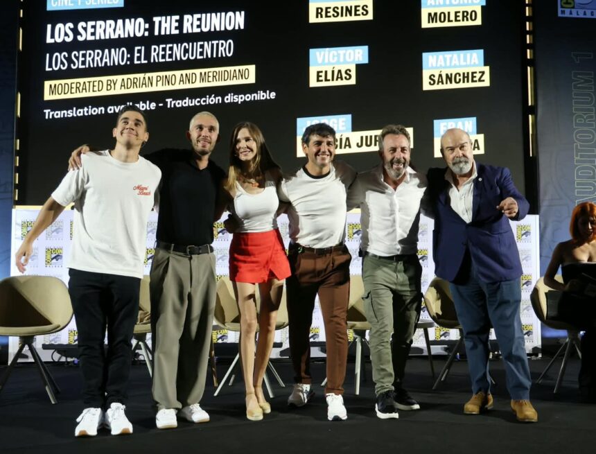 Los Serrano se reencuentran en una Comic-Con de Málaga que reía y cuestionaba el final de la serie Los Serrano se reencuentran en una Comic-Con de Málaga que reía y cuestionaba el final de la serie