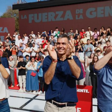 Pedro Sánchez: "El miedo no gana elecciones, las gana la esperanza" Pedro Sánchez: «El miedo no gana elecciones, las gana la esperanza»