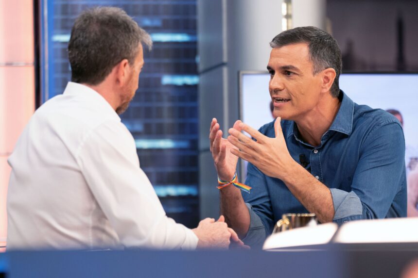 Pablo Motos invita formalmente a Pedro Sánchez de cara a la campaña electoral