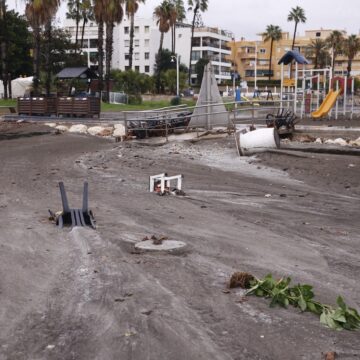 Reabre la carretera de los Montes de Málaga que permanecía cortada por desprendimientos tras las lluvias