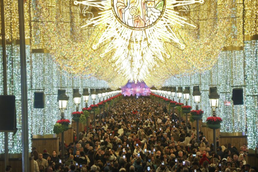 Málaga adjudica el contrato de las luces de Navidad y Carnaval por 1,6 millones de euros