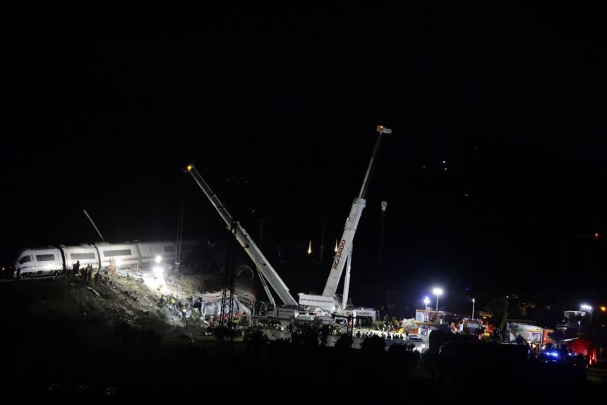 Identificados 36 de los 69 fallecidos en el accidente ferroviario de Urda